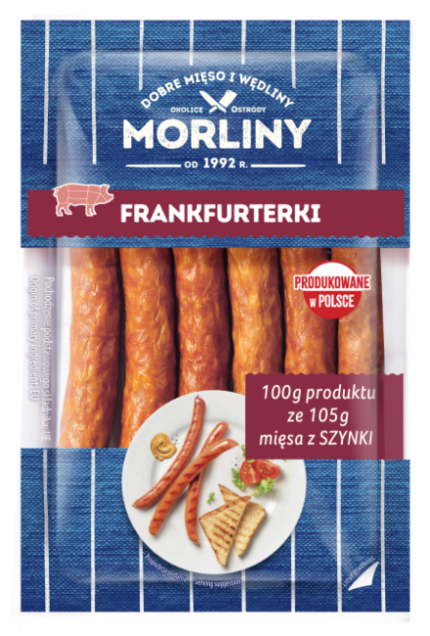 Frankfurterki morliny 240g | szt.