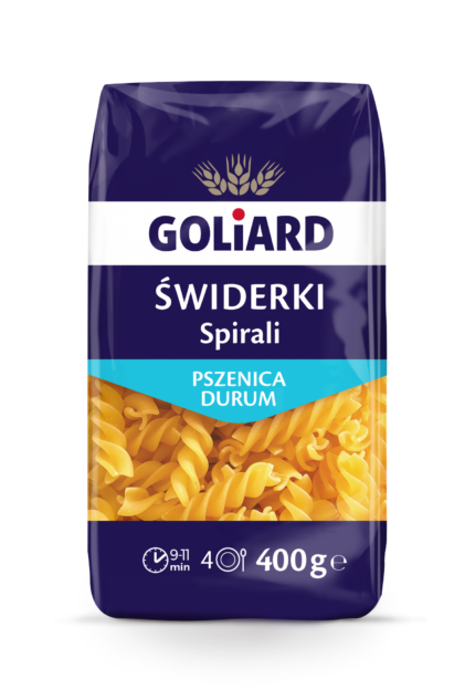 GOLIARD makaron świderki 400g | szt.