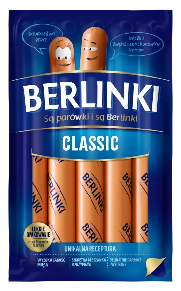 Parówki berlinki 1.5kg | szt.
